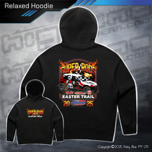 Load image into Gallery viewer, Relaxed Hoodie - Super Rods Easter Trail 2025
