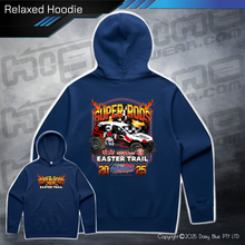 Load image into Gallery viewer, Relaxed Hoodie - Super Rods Easter Trail 2025
