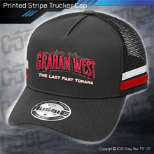 Load image into Gallery viewer, STRIPE Trucker Cap - Graham West
