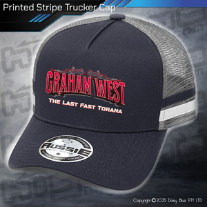 STRIPE Trucker Cap - Graham West