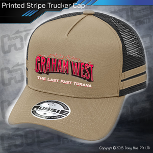 STRIPE Trucker Cap - Graham West