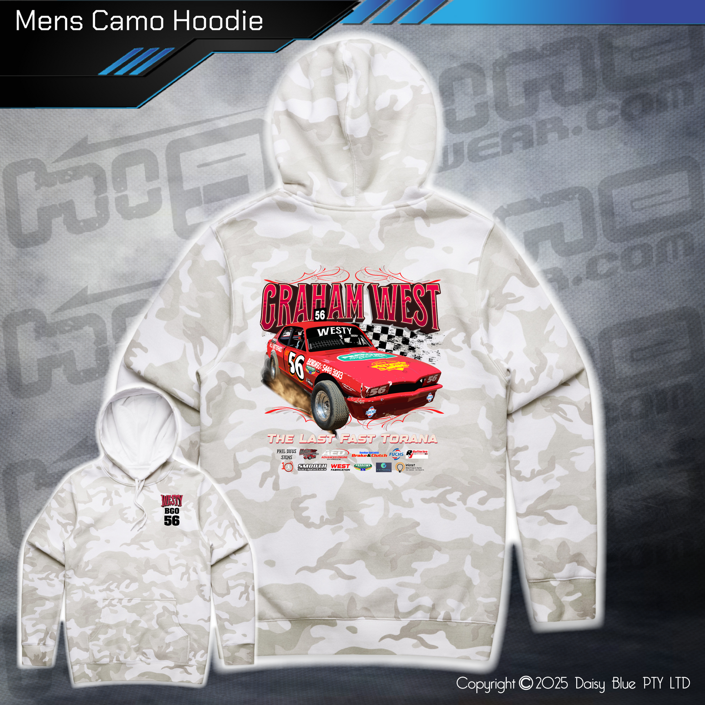 Camo Hoodie - Graham West
