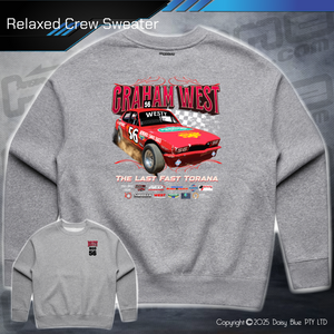 Relaxed Crew Sweater - Graham West