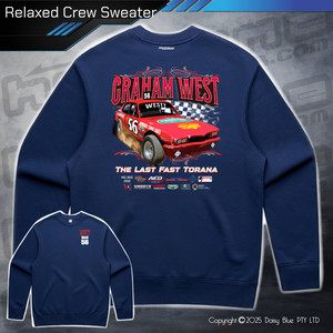 Relaxed Crew Sweater - Graham West