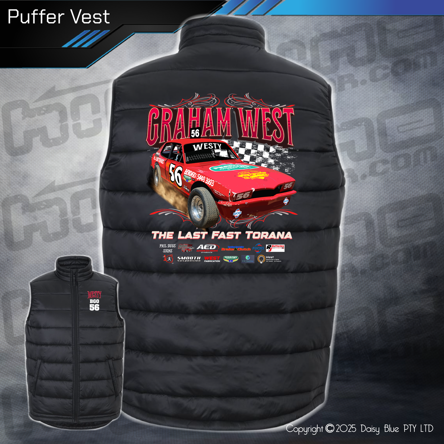 Puffer Vest - Graham West