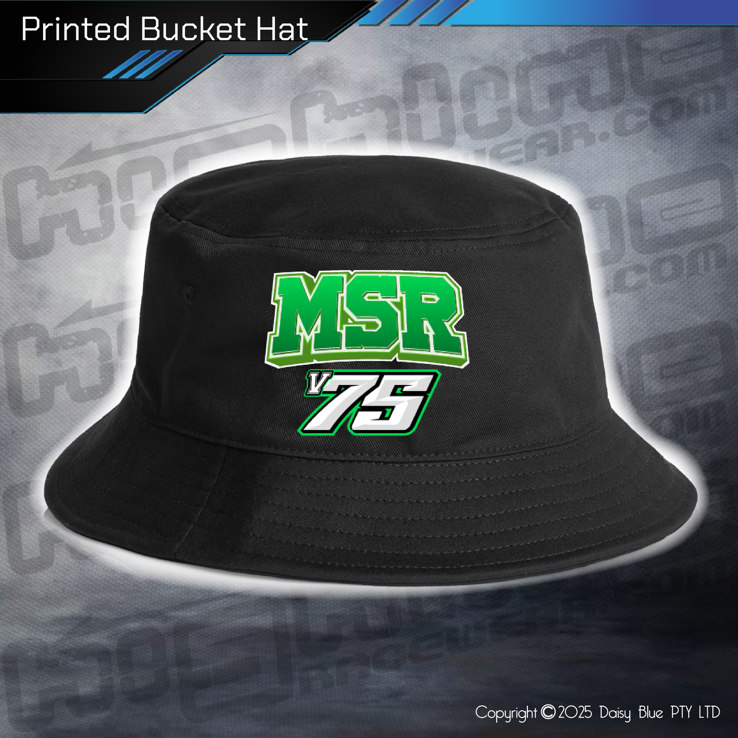 Printed Bucket Hat - Mitchell Smith