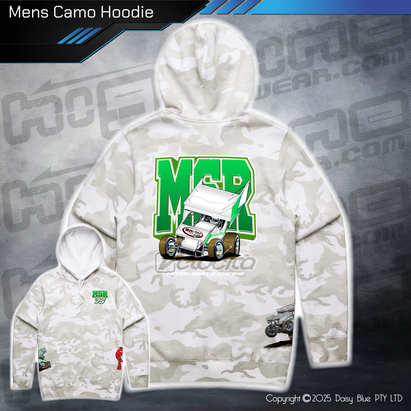 Camo Hoodie - Mitchell Smith
