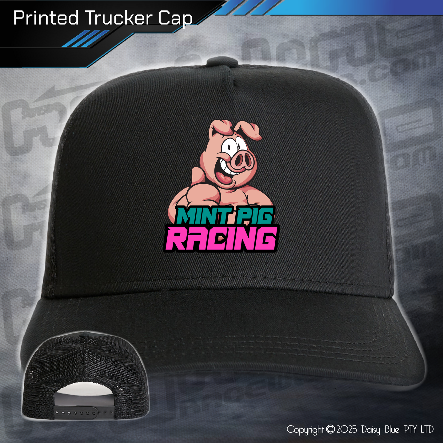 Trucker Cap - Mint Pig 100 Lapper 2025