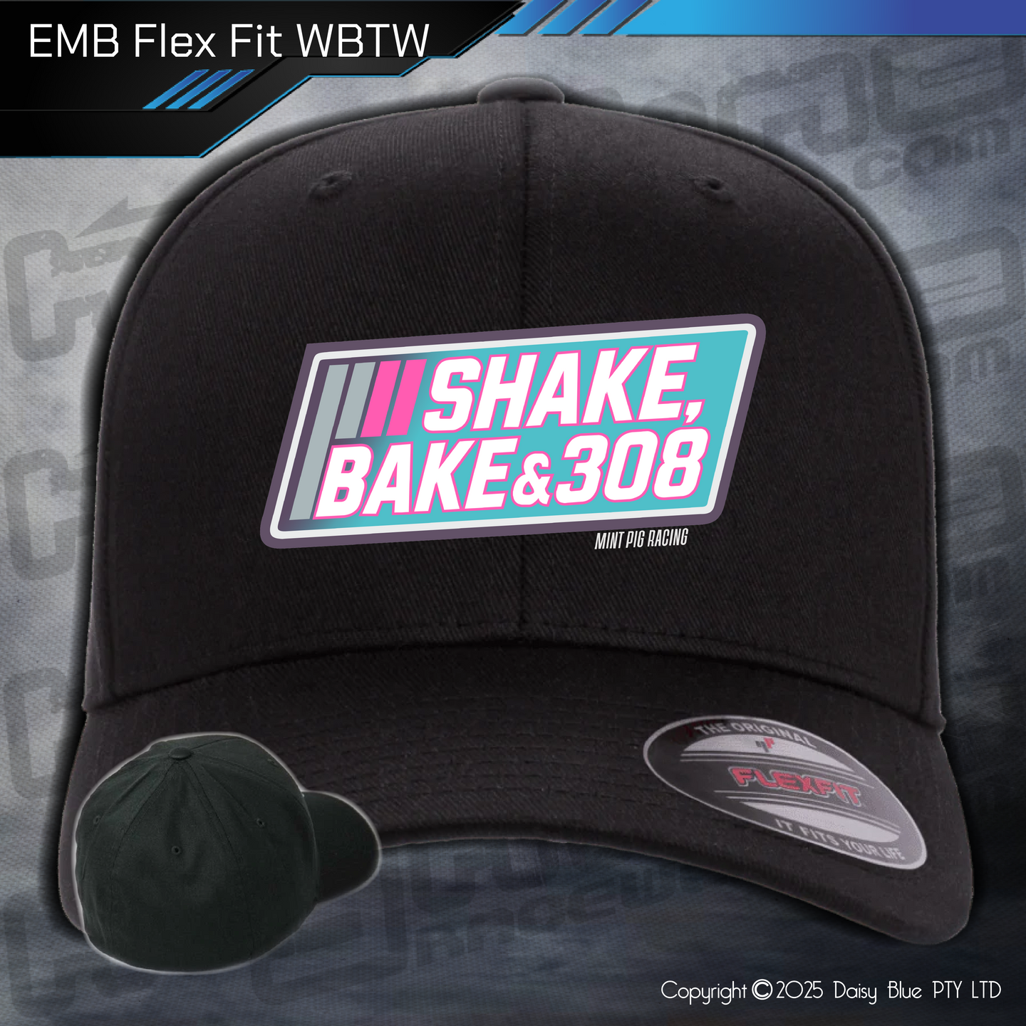 FLEX FIT CAP - Shake, Bake & 308