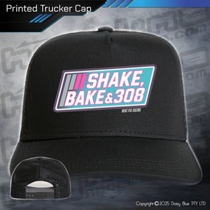 Printed Trucker Cap - Shake, Bake & 308