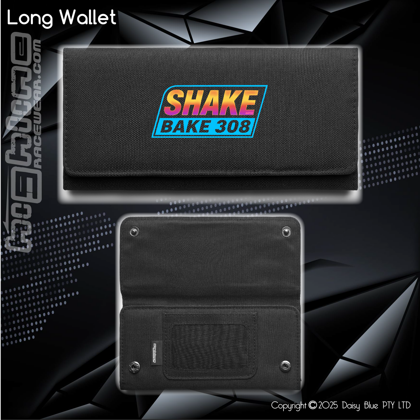 Long Wallet - Shake Bake 308 Sunset