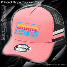 Load image into Gallery viewer, STRIPE Trucker Cap - Shake Bake 308 Sunset
