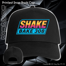 Load image into Gallery viewer, Printed Snap Back CAP - Shake Bake 308 Pink
