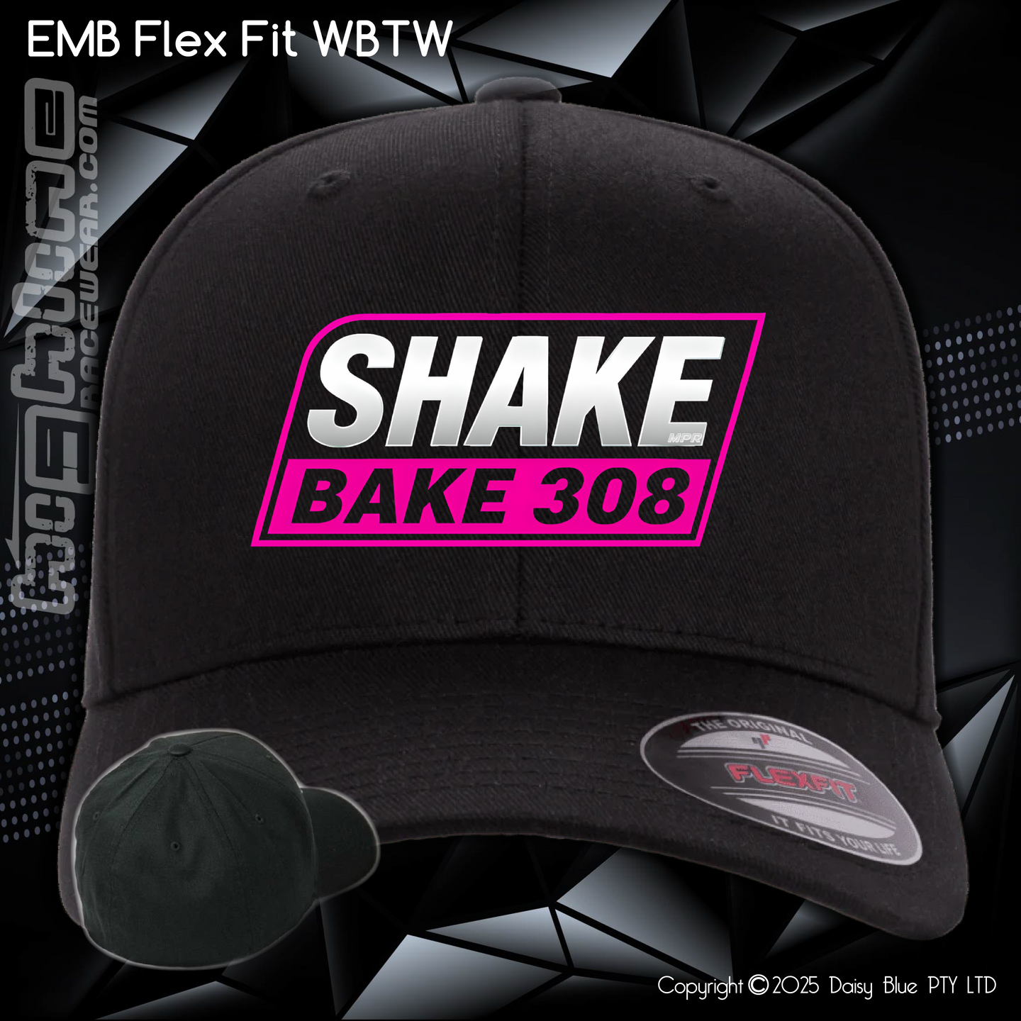 FLEX FIT CAP - Shake Bake 308 Pink
