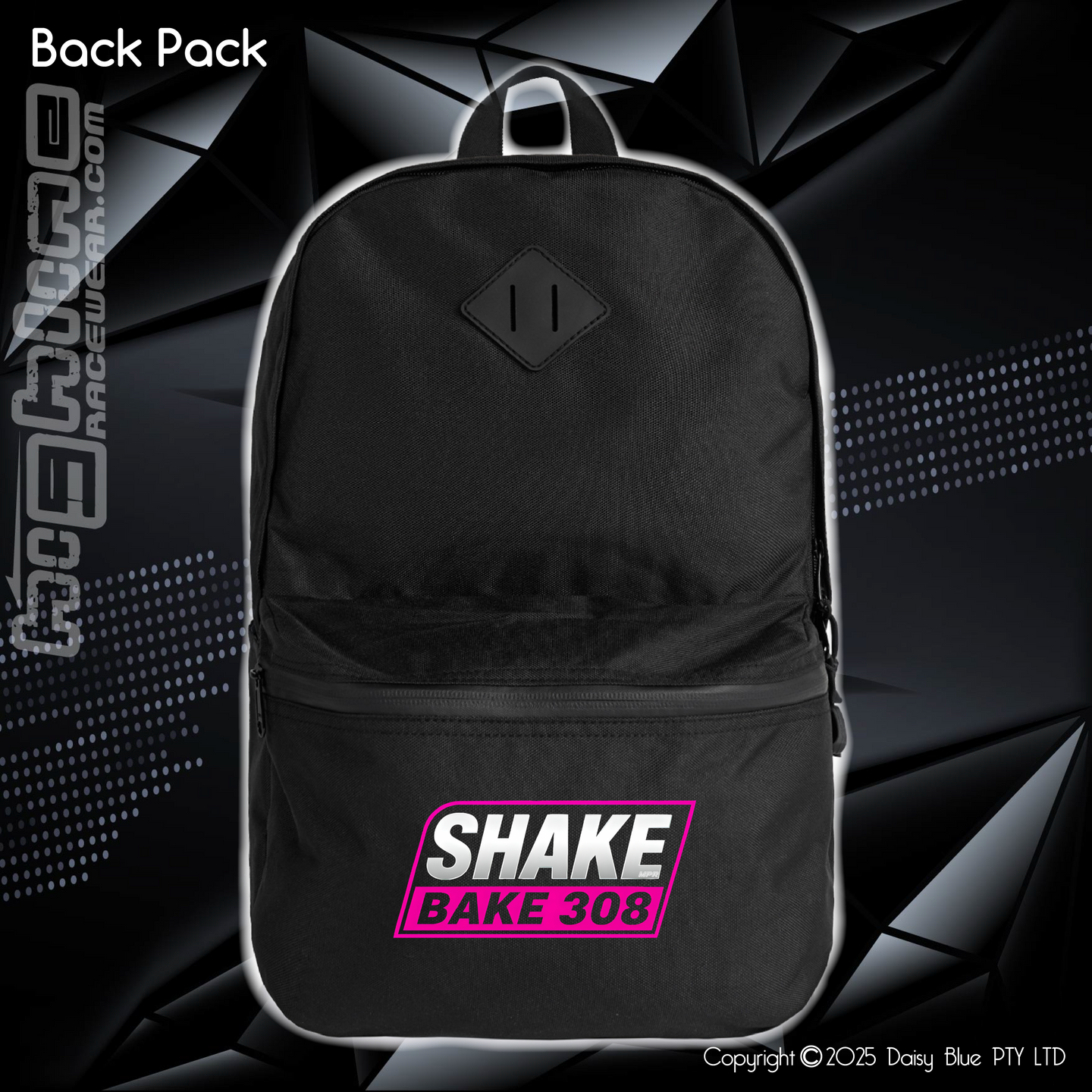 Back Pack - Shake Bake 308 Pink