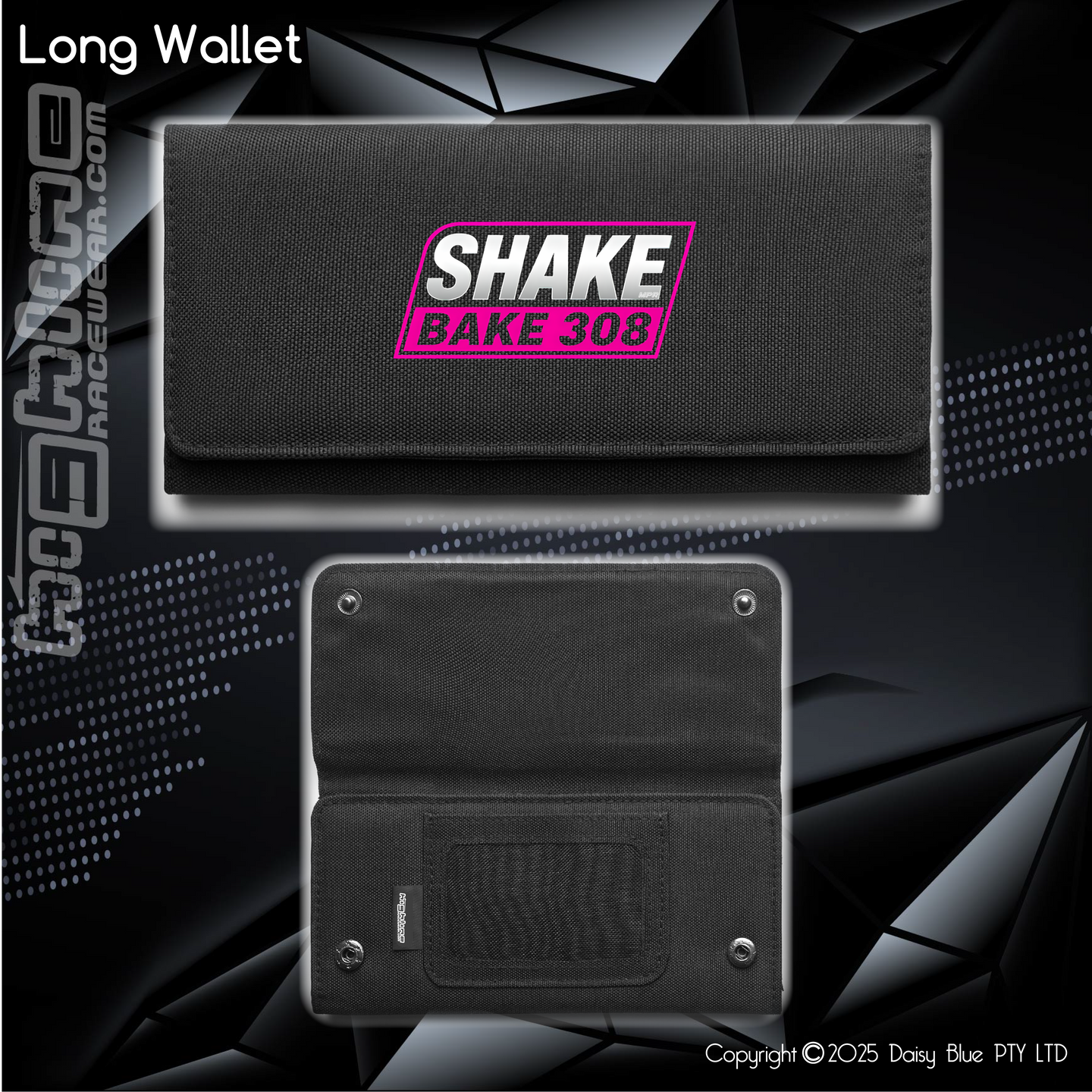 Long Wallet - Shake Bake 308 Pink