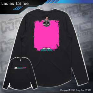 Long Sleeve Tee - Mint Pig 100 Lapper 2025