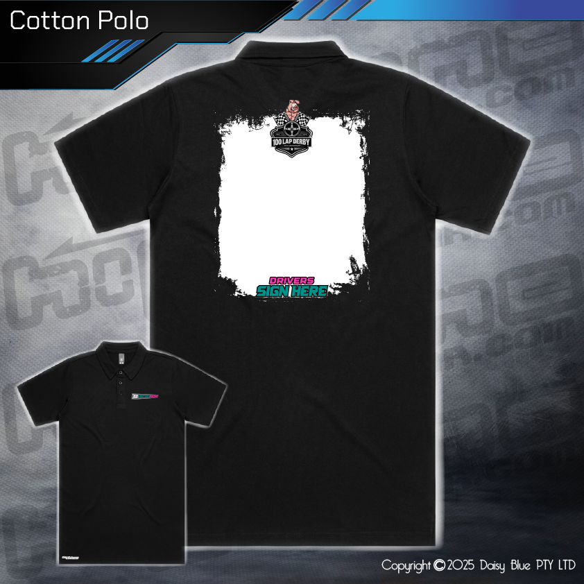 Cotton Polo - Mint Pig 100 Lapper 2025