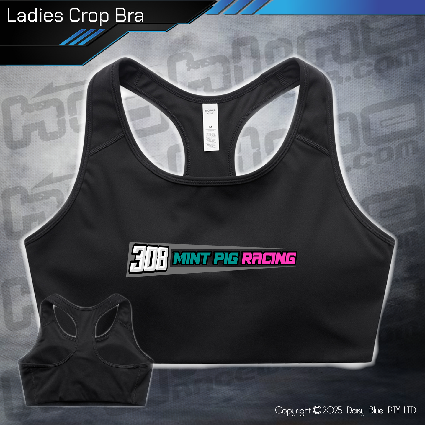 Active Bra Top - Mint Pig 100 Lapper 2025