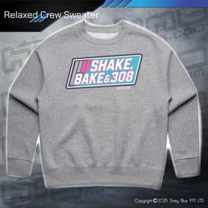 Relaxed Crew Sweater - Shake, Bake & 308