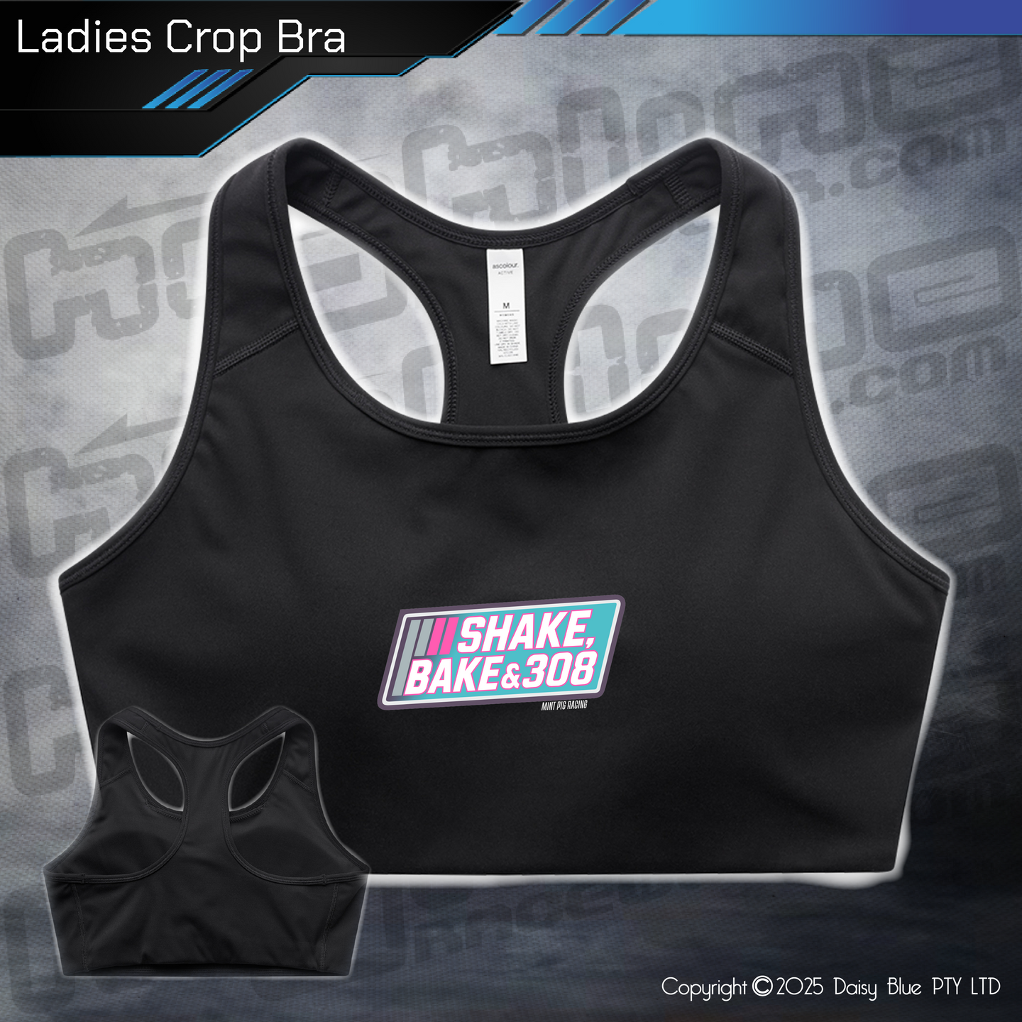 Active Bra Top - Shake, Bake & 308