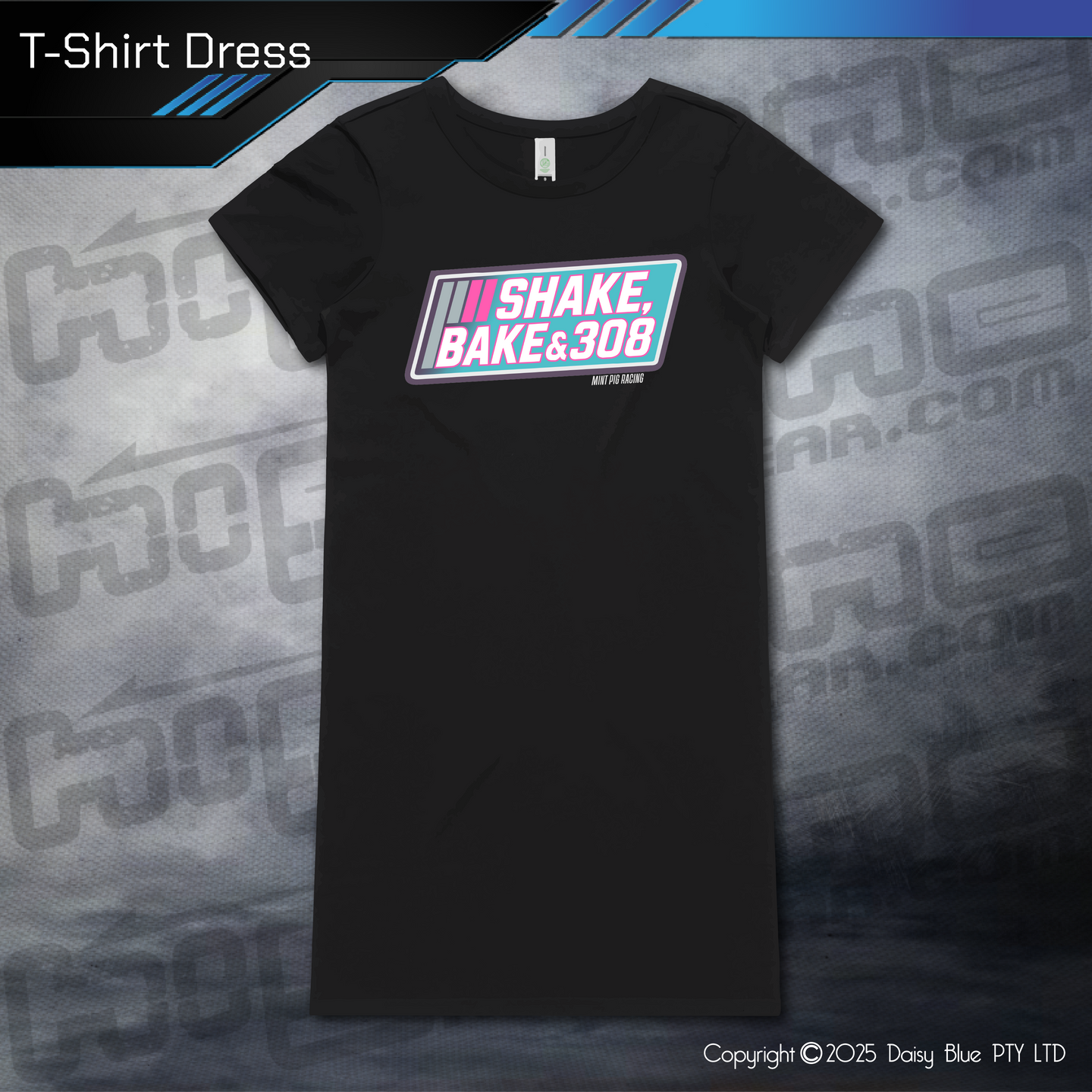 T-Shirt Dress - Shake, Bake & 308
