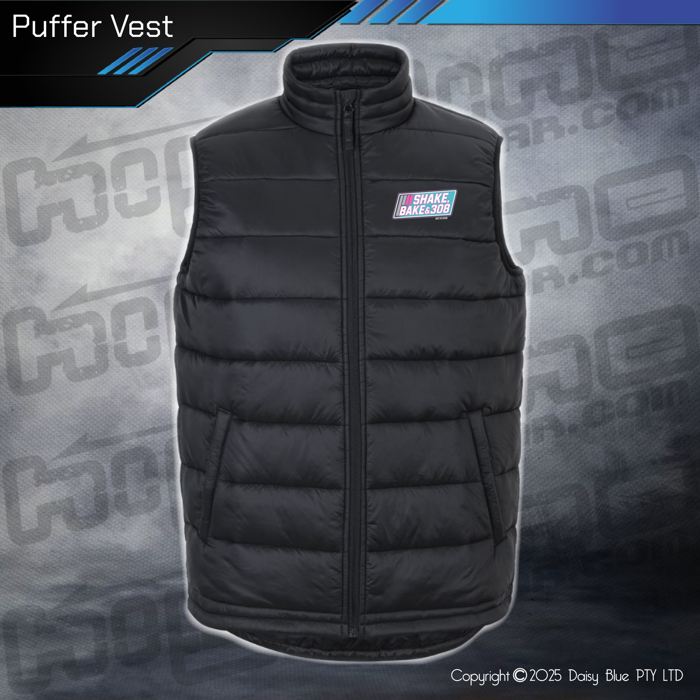 Puffer Vest - Shake, Bake & 308