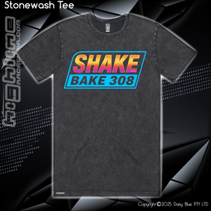 Stonewash Tee - Shake Bake 308 Sunset
