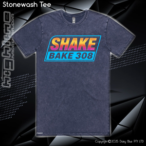 Stonewash Tee - Shake Bake 308 Sunset