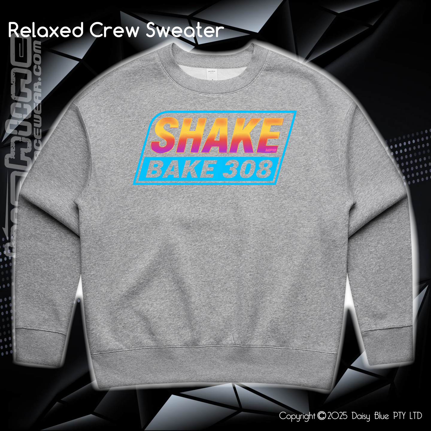 Relaxed Crew Sweater - Shake, Bake & 308 Sunset