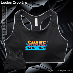 Active Bra Top - Shake Bake 308 Sunset