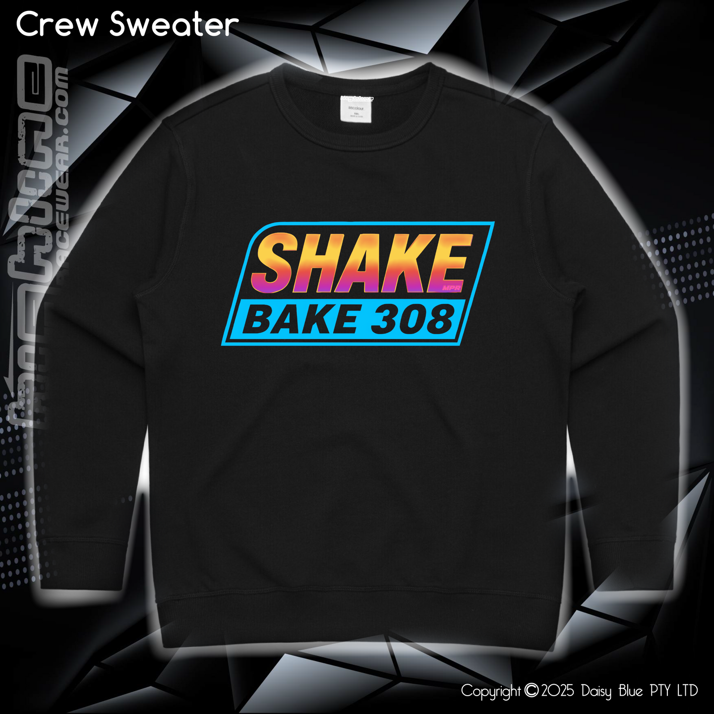 Crew Sweater - Shake Bake 308 Sunset