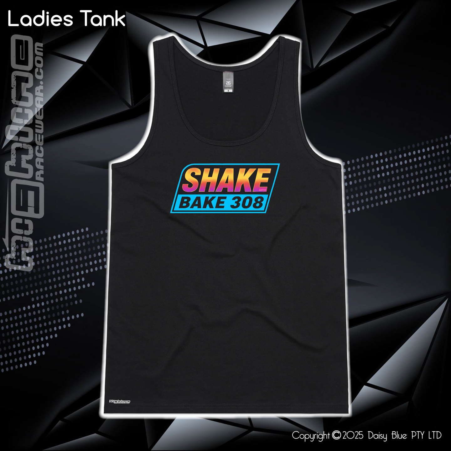Ladies Tank - Shake Bake 308 Sunset