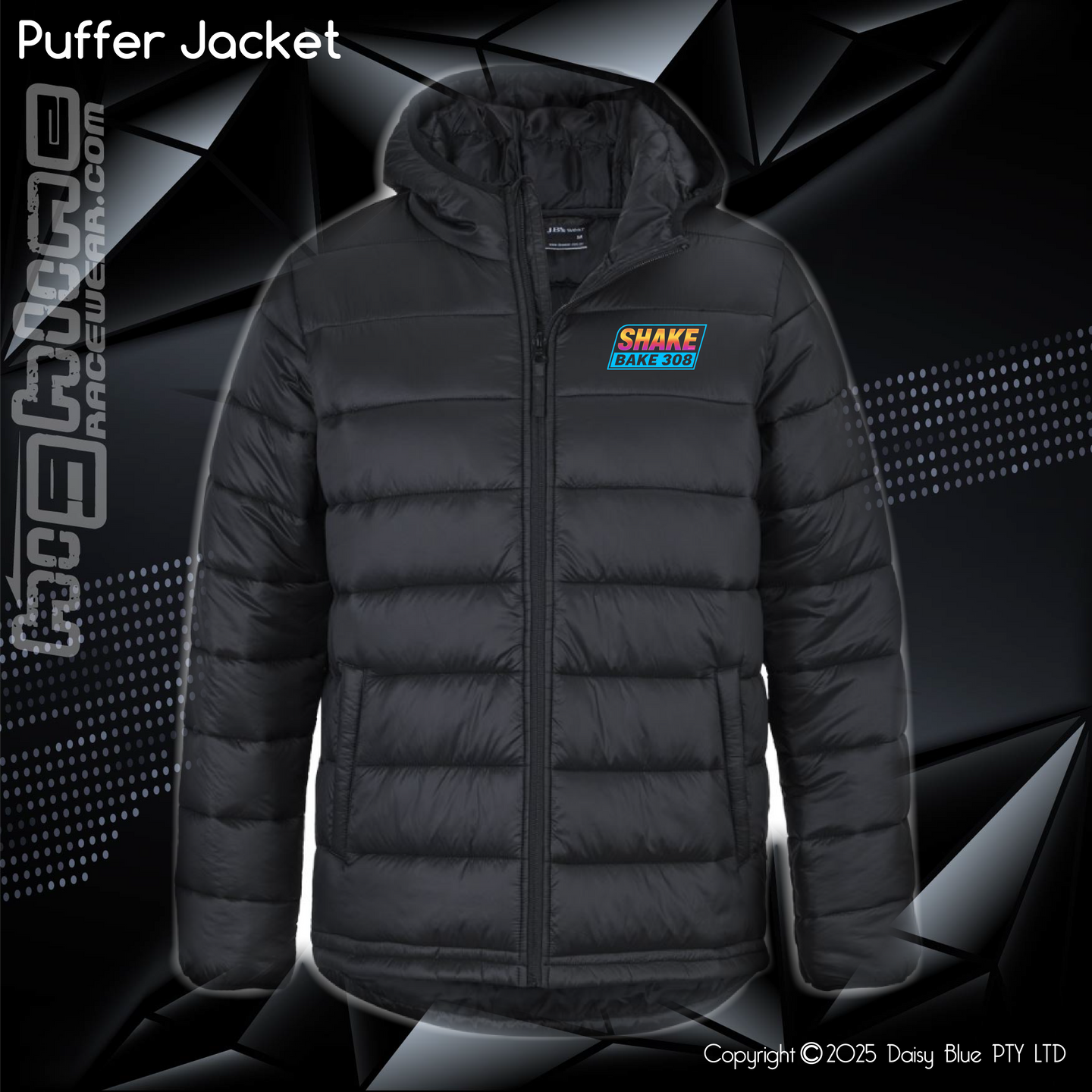Puffer Jacket - Shake Bake 308 Sunset
