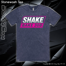 Load image into Gallery viewer, Stonewash Tee - Shake Bake 308 Pink
