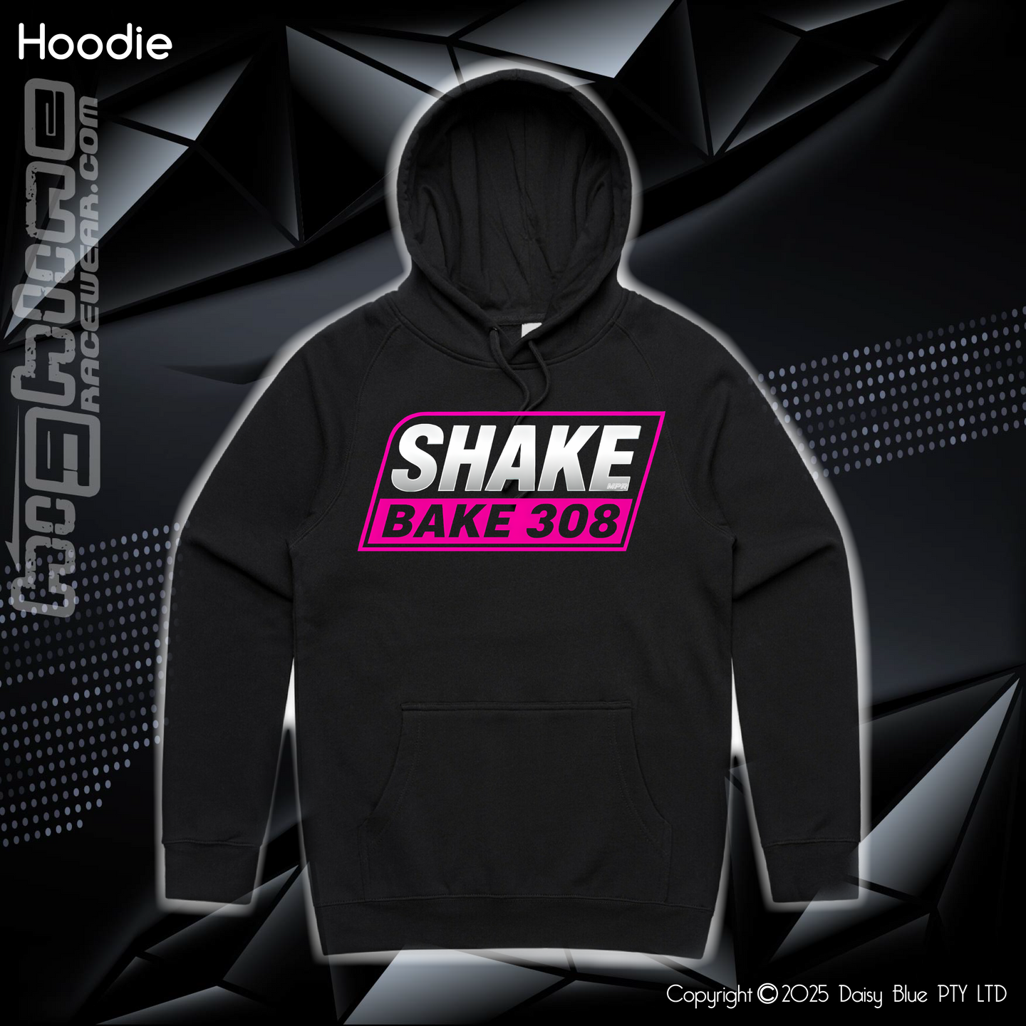 Hoodie - Shake Bake 308 Pink