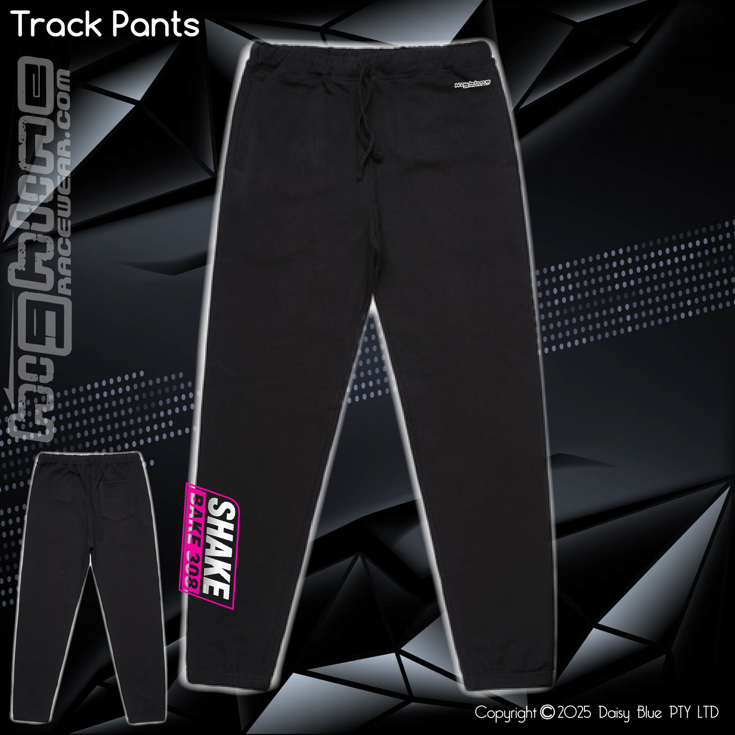 Track Pants - Shake Bake 308 Pink