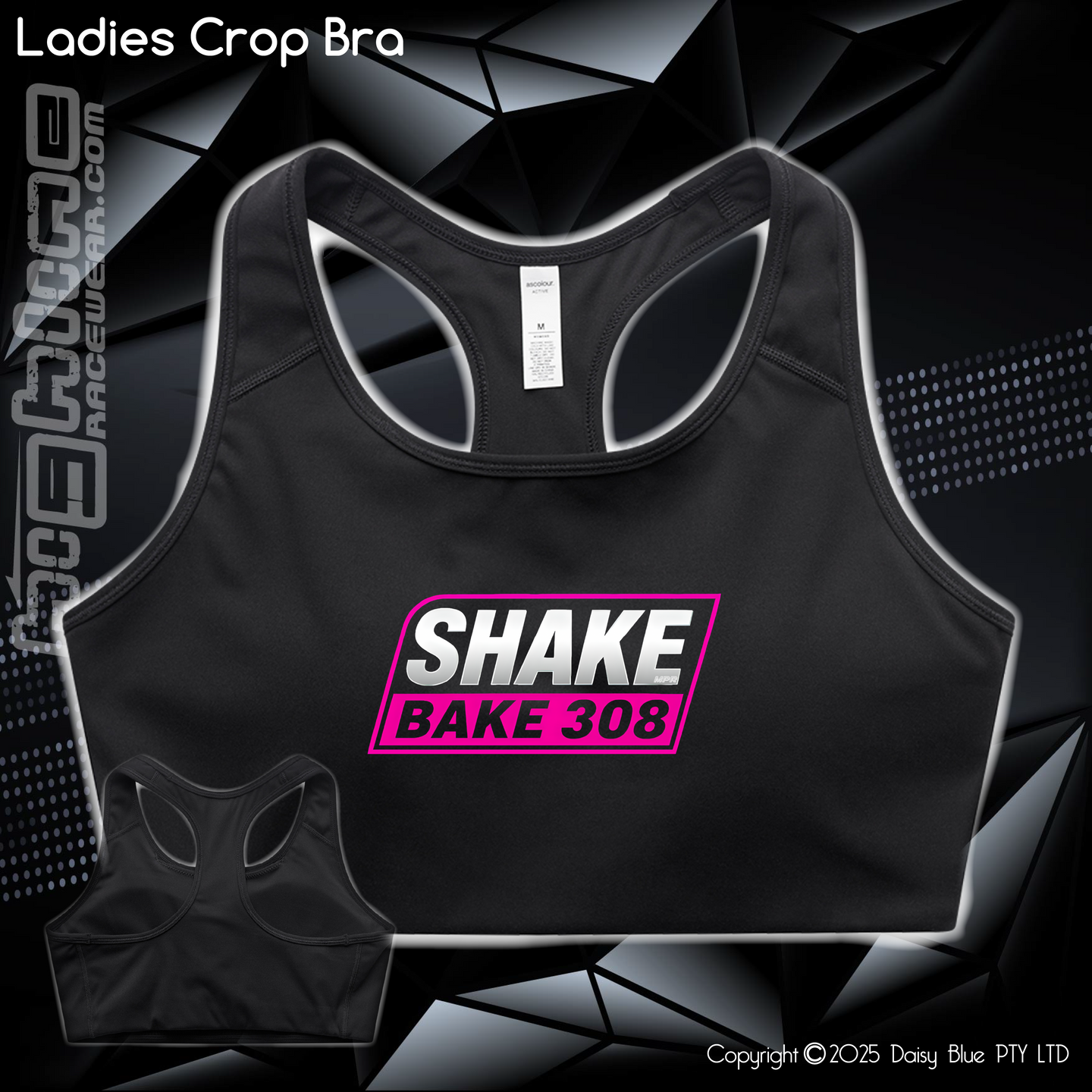 Active Bra Top - Shake Bake 308 Pink