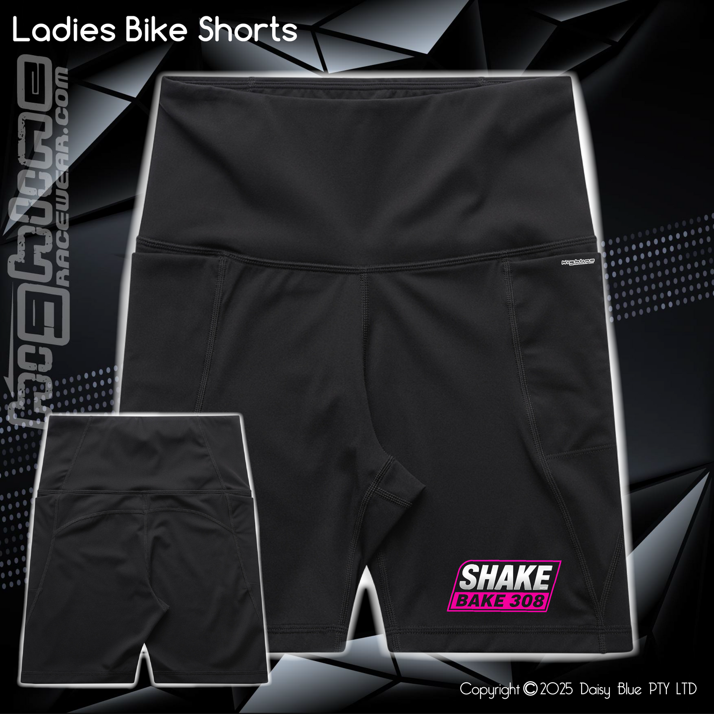 Bike Shorts - Shake Bake 308 Pink