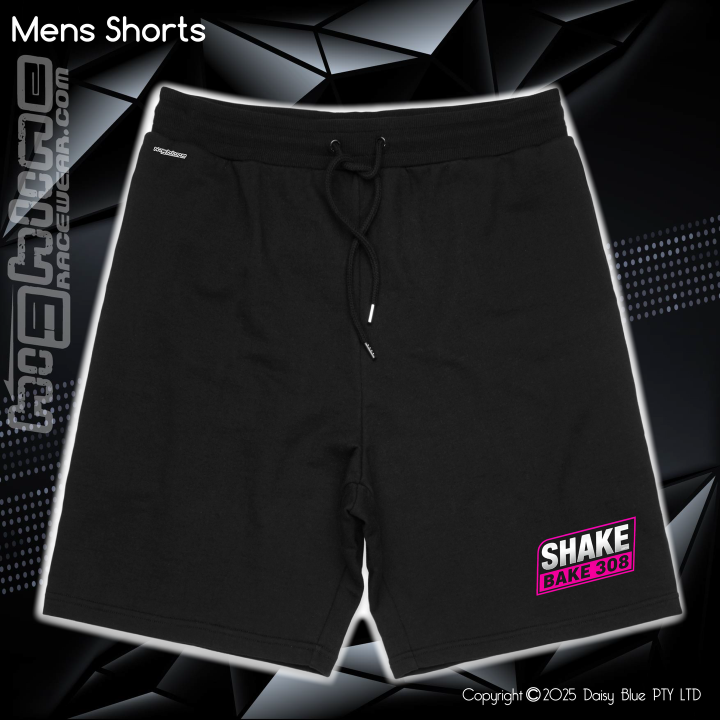 Track Shorts - Shake Bake 308 Pink