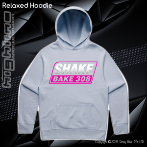 Relaxed Hoodie - Shake Bake 308 Pink