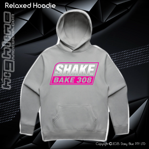 Relaxed Hoodie - Shake Bake 308 Pink