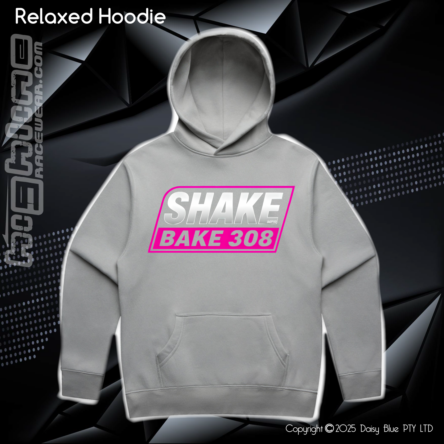 Relaxed Hoodie - Shake Bake 308 Pink