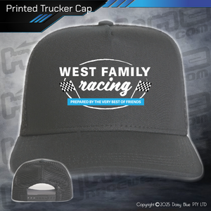 Printed Trucker Cap - Kevin West