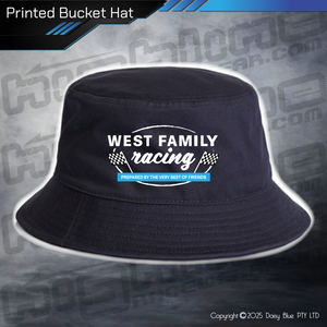 Printed Bucket Hat - Kevin West