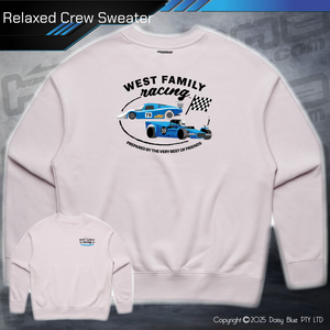 Relaxed Crew Sweater - Kevin West