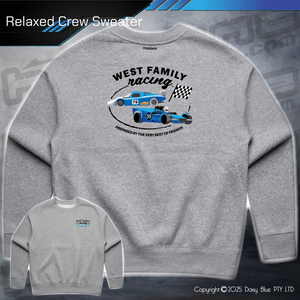 Relaxed Crew Sweater - Kevin West