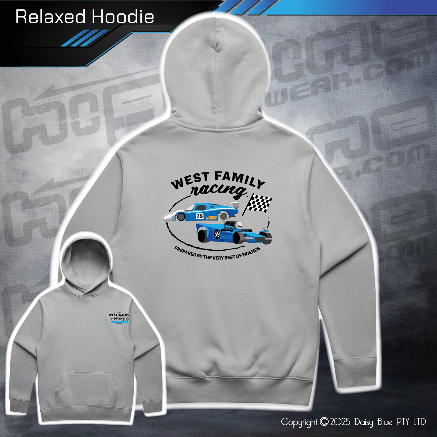 Relaxed Hoodie - Kevin West