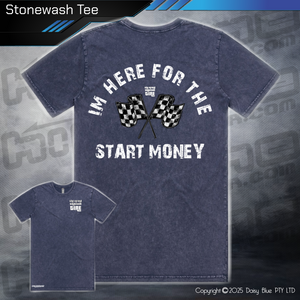 Stonewash Tee - Infield START MONEY