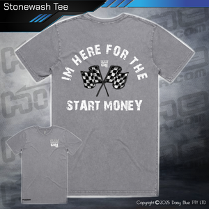 Stonewash Tee - Infield START MONEY